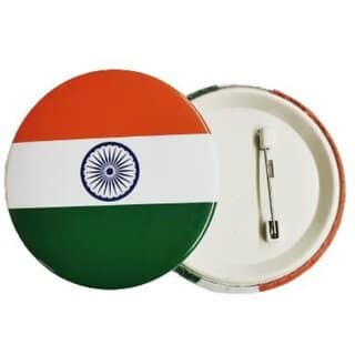 India Flag Badge Tricolor Badge Brooch Badge Pack Of 36 view 2
