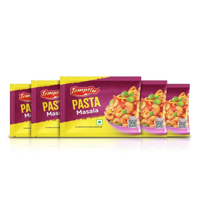 Temptin Pasta Masala | 7g x 40 Pack | 280gm | Spice Blend for Gourmet Pasta | Carefully crafted spice blend designed to deliver consistent flavour and help you cook restaurant-quality pasta in your own kitchen view 6