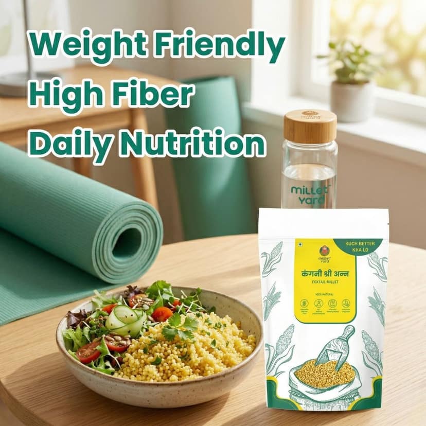 Millet Yard Foxtail Millet shreeanna 500 gram view 5