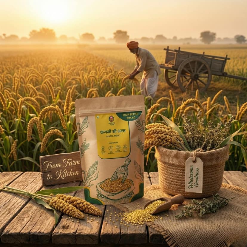 Millet Yard Foxtail Millet shreeanna 500 gram view 7
