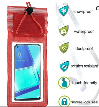 Waterproof Mobile Pouch with Lanyard