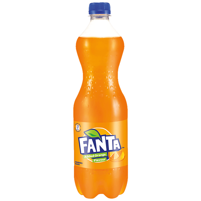 Fanta Soft Drink - Orange Flavoured, Refreshing, 750 Ml Pet Bottle
