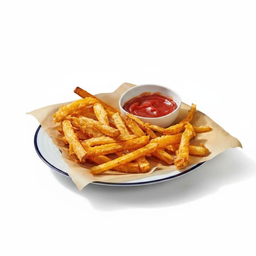 Crispy Golden Potato Fries with Tomato Dip - 5 kg - One pack of frozen fries with dip view 4