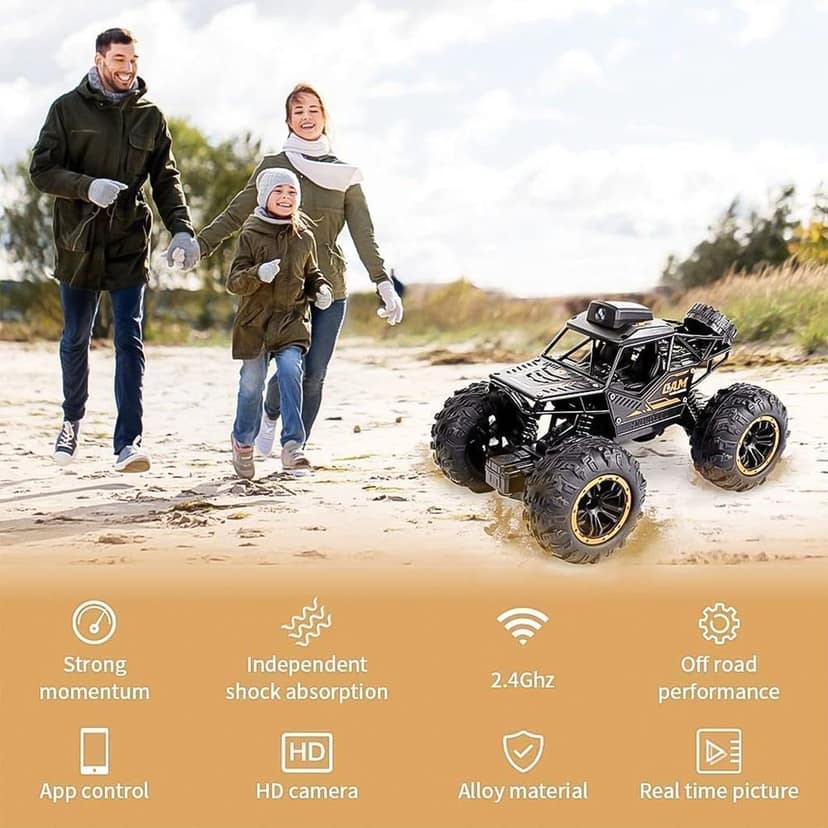 Remote Control Off-Road Truck with HD Camera view 6