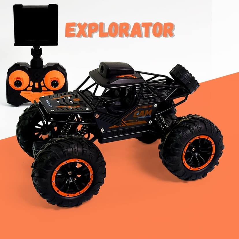 Remote Control Off-Road Truck with HD Camera view 8