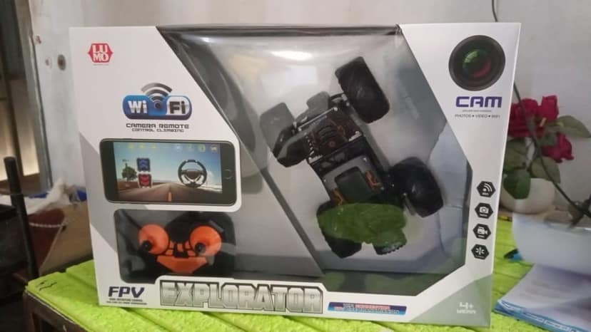 Remote Control Off-Road Truck with HD Camera view 9
