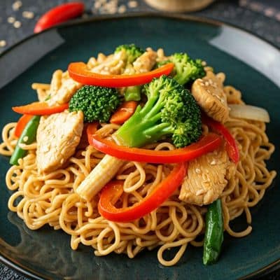 Asian Chicken Noodles