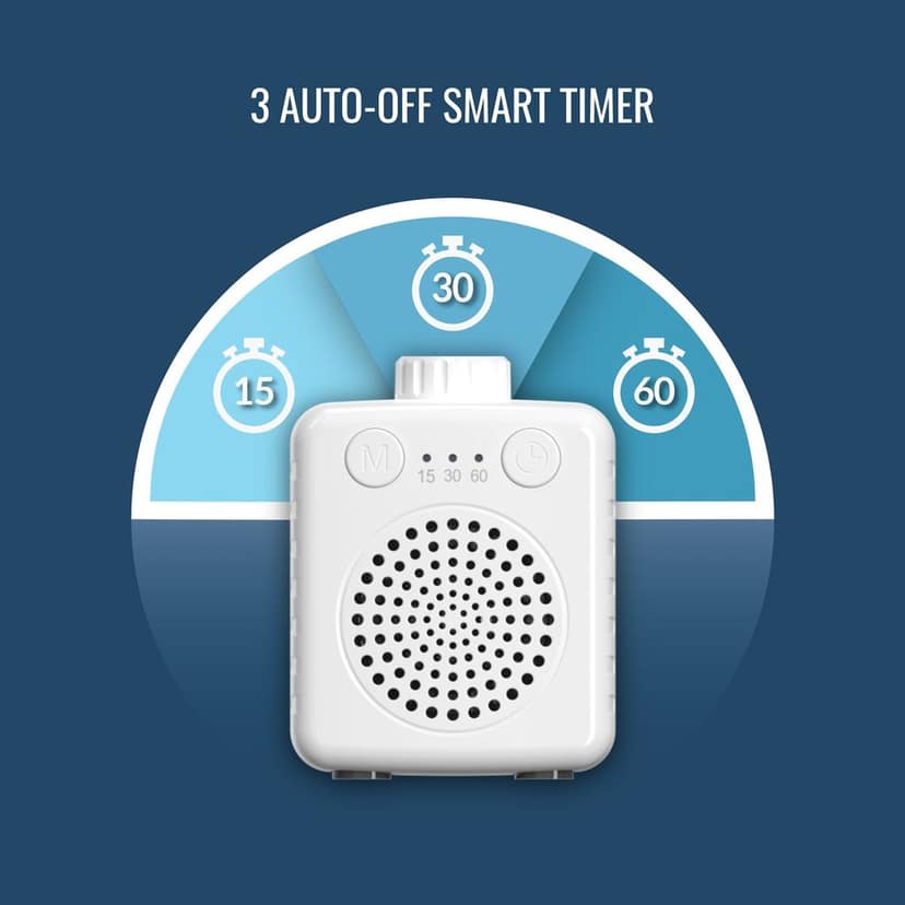 Sleep by Saregama Carvaan - Portable White Noise Player with 20 Soothing Sounds for Better Sleep view 2