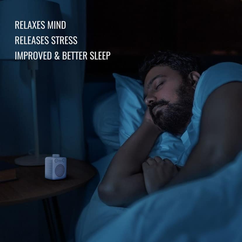 Sleep by Saregama Carvaan - Portable White Noise Player with 20 Soothing Sounds for Better Sleep view 7