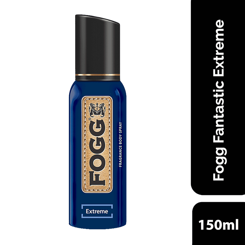 Fogg Extreme, No Gas Perfume Body Spray For Men, Long Lasting Deodorant, 150 Ml
