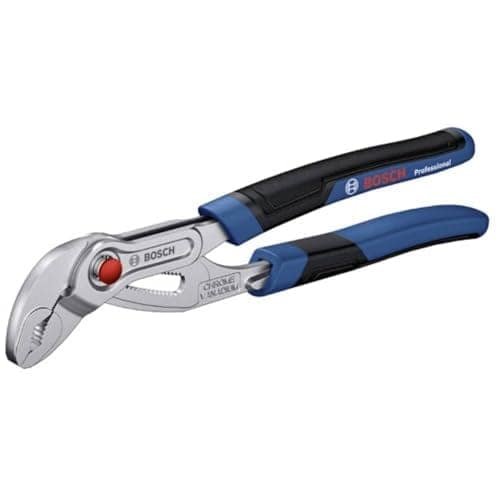 BOSCH 250mm Water Pump Pliers, Rust-Resistant Chrome Vanadium Steel, Durable 2K Soft Grip, Ideal for Gripping & Turning, Suitable for Pipes up to 46mm view 2