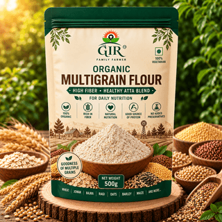 Organic Multigrain Flour | High Fiber Healthy Atta Blend for Daily Nutrition