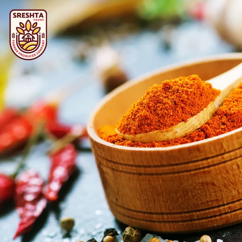Sreshta Farms Natural Chilli Powder view 3