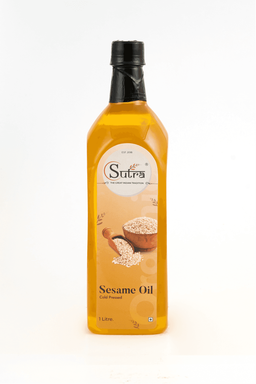 Sutra White Sesame Premium Oil, 1 L