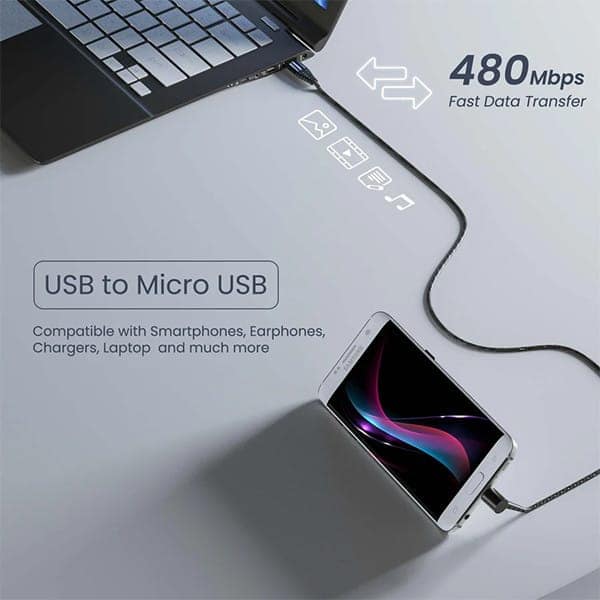 Ambrane Standing Micro USB Cable view 5
