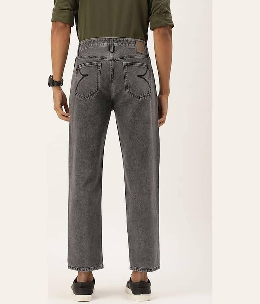 Bene Kleed Men Pure Cotton Relaxed Fit Jeans view 4