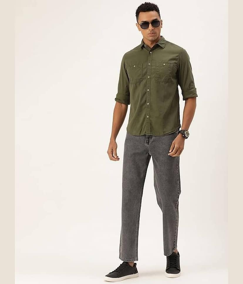 Bene Kleed Men Pure Cotton Relaxed Fit Jeans view 5