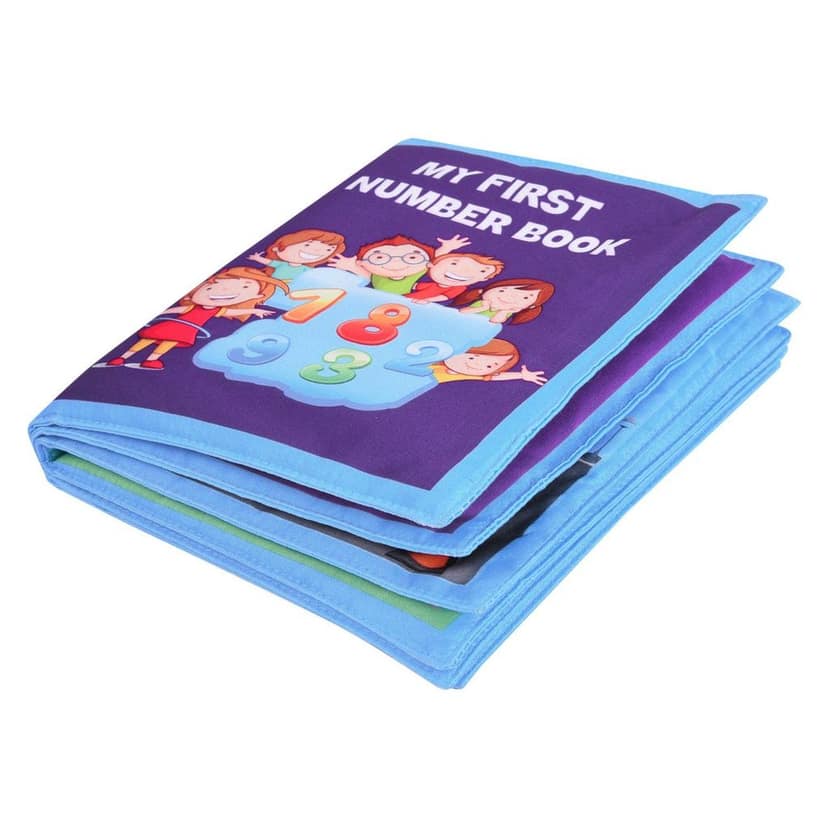 Skyculture Head Start Series - My First Number Book (Fabric Book) [Foam Book] Sunita; A child can recognize and relate the number and quantitative value of number with ease! and Introducing Numbers through soft fabric book view 4