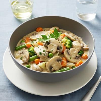 Vegetable Stroganoff