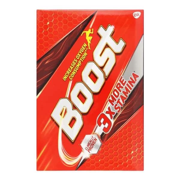 Boost 3x More Stamina Health, Energy & Sports Drink, 500 gm Refill Pack - undefined