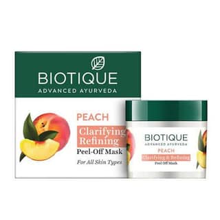 BIOTIQUE PEEL OFF MASK BIO PEACH 50G