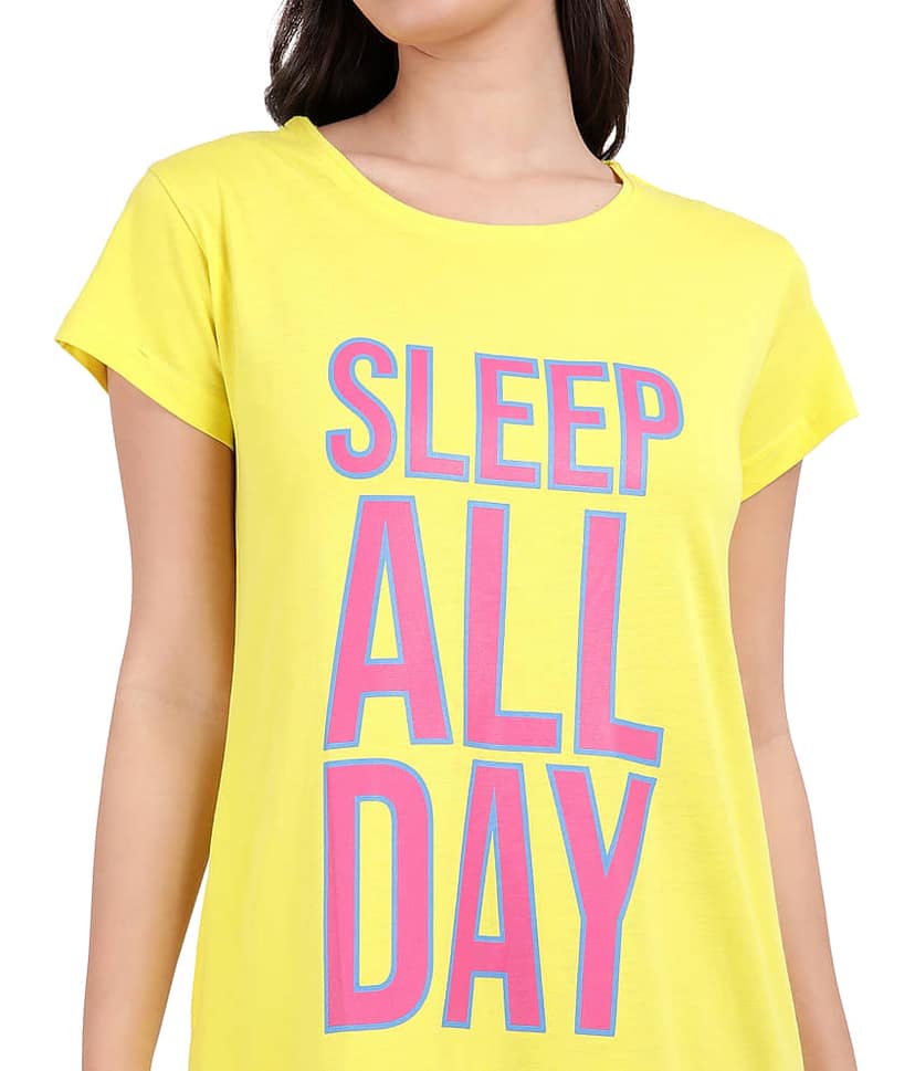 snappyb Women Cotton Solid Regular Fit Round Neck T-Shirt ( Black ) view 6
