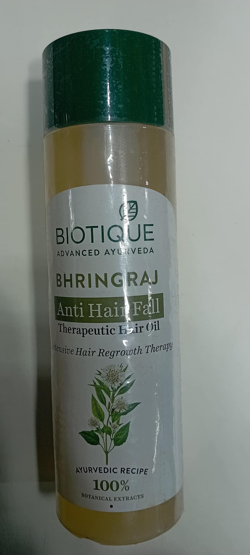 Biotique advance ayurveda bhringraj anti hair fall therapeutic hair oil 120 ml