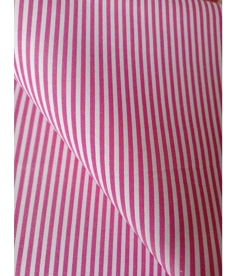 Makhanchor Pink 100 Percent Cotton Unstitched Shirt pc Single view 2