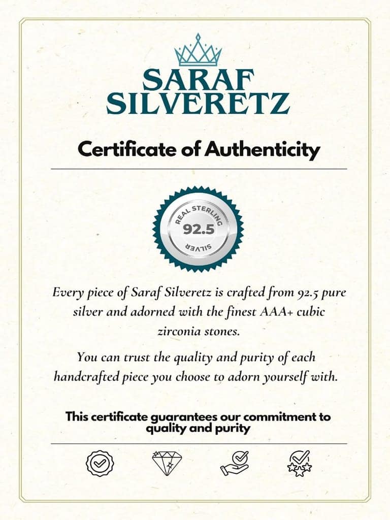 925 Sterling Silver Rhodium Plated Heart Enamelled & Zircon Studded Pendant Necklace & Chain view 9