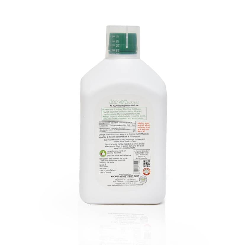 Kudos Aloevera Gold Juice | Beauty & Health Enhancer | 1000ml view 2