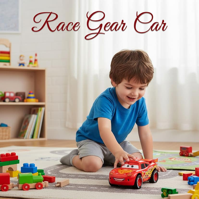 Lightning MCqueen Hot Wheels | Kids MCqueen Car Toy | Red Metal Car | Lightning Mcqueen | Lightning Mcqueen Toy | Lightning Mcqueen Car | Diecast Cars view 5