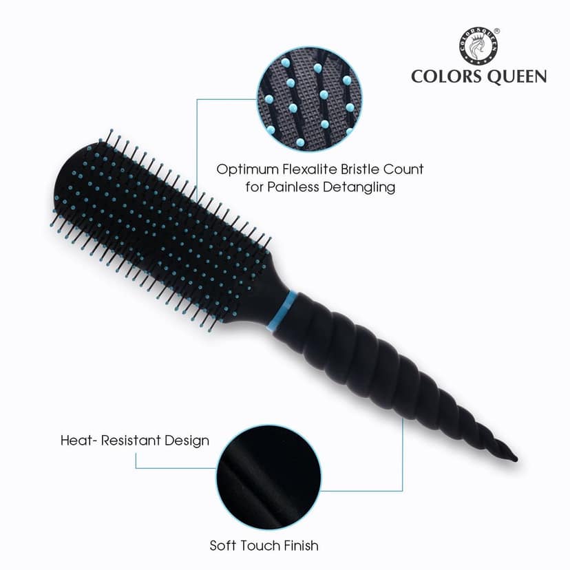 Colors Queen Small Paddle Brush view 3