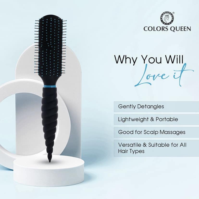 Colors Queen Small Paddle Brush view 5