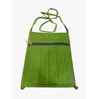 Green Women Sling Bag handcrafted shoulder sling bag for womens view 2