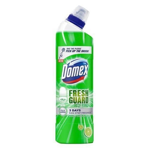 Domex Fresh Guard Lime Fresh Disinfectant Toilet Cleaner, 500 ml
