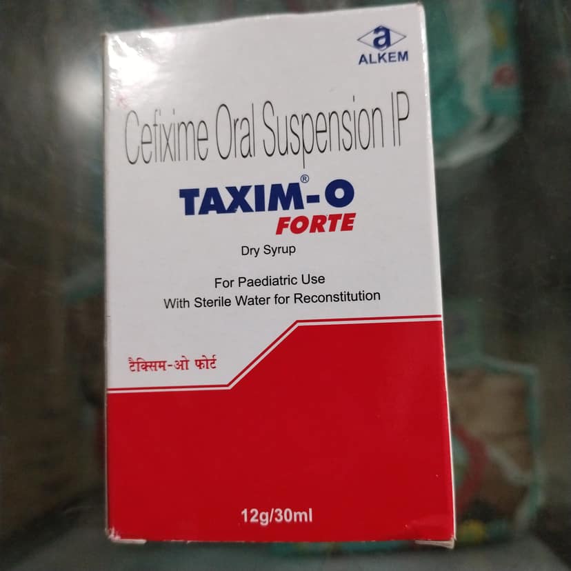 Taxim o forte dry syrup