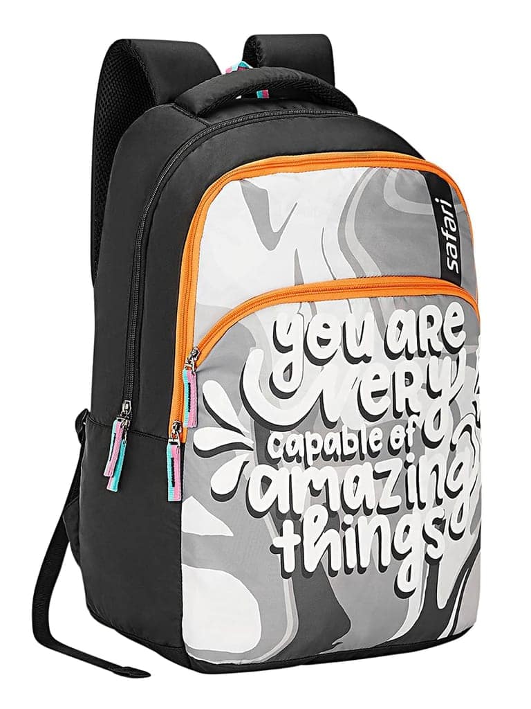 Thrive School Bag For Girls, Capacity - 36L, 2 Compartments Backpack For kids