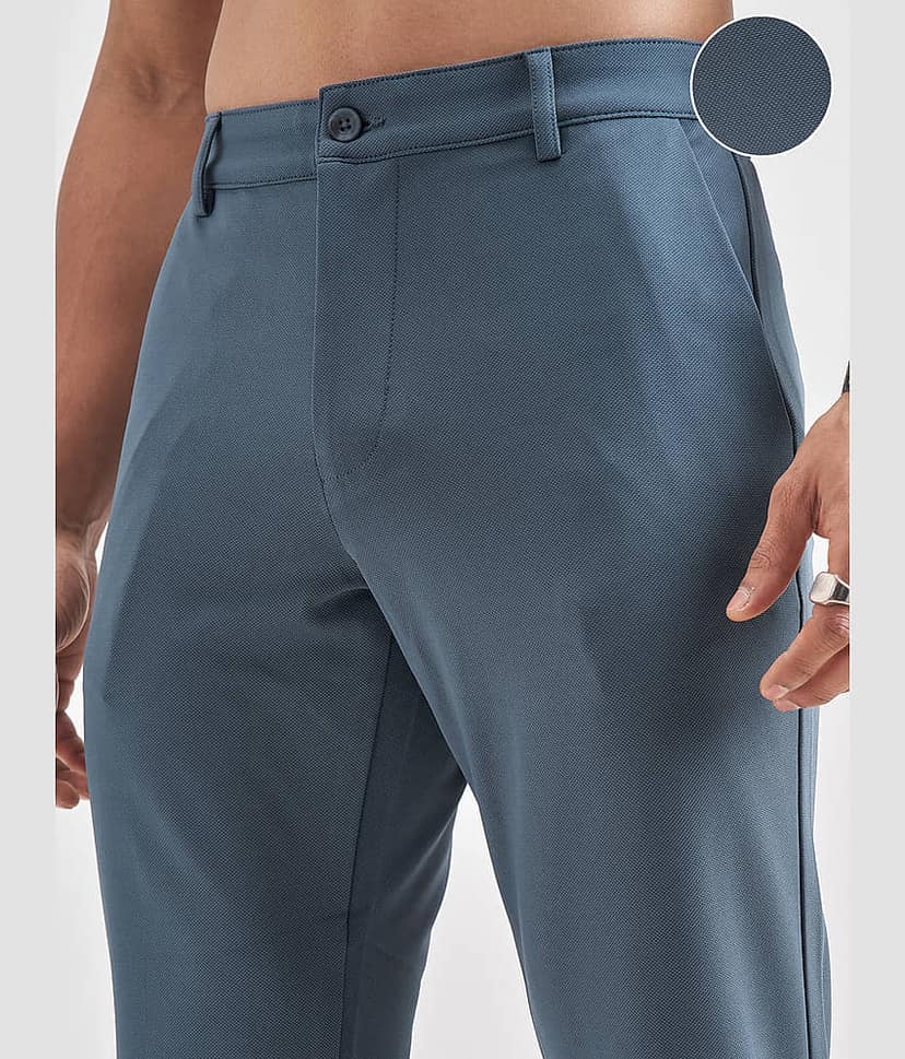 Highlander Relax Men's Chinos - Black ( Pack of 1 ) view 5