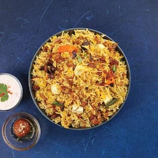 Paneer biryani