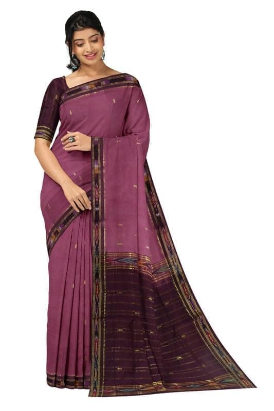 APCO Handloom (A Andhra Pradesh Govt Emporium)- Women's Traditional Pure Handloom Bandar (Polavaram) Cotton Saree | BCS0041
