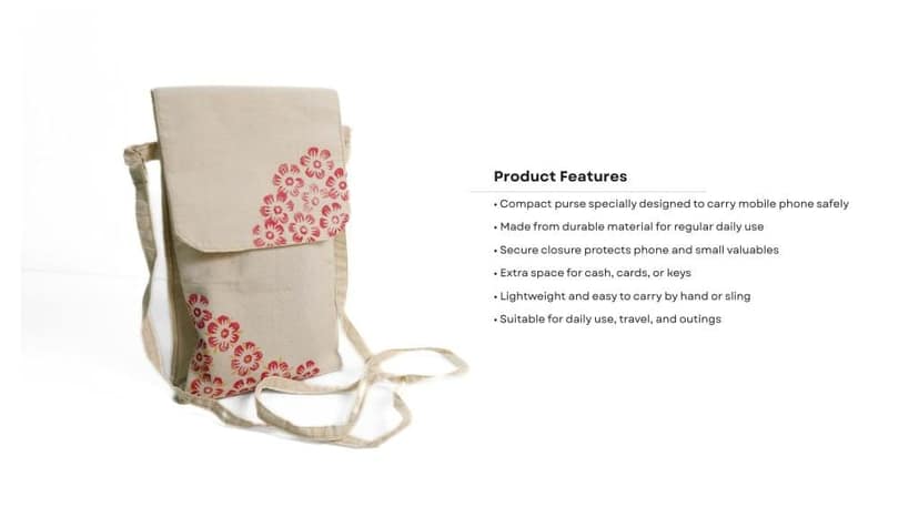 Mobile Sling Bag 1 piece each view 3