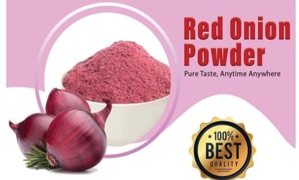 Pure Red Onion Powder - Best Quality for Enhanced Flavor, Anytime Anywhere view 3