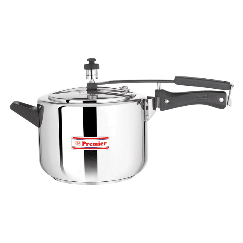 Premier Stainless Steel Inner Lid Pressure Cooker - 5 Ltr