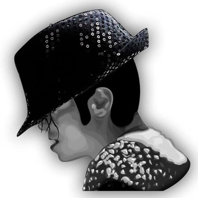 Sequin Light Up Hat Black - 1PC view 6