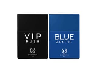 Denver Blue Arctic & VIP Rush Perfume 30ml Each - Pack of 2