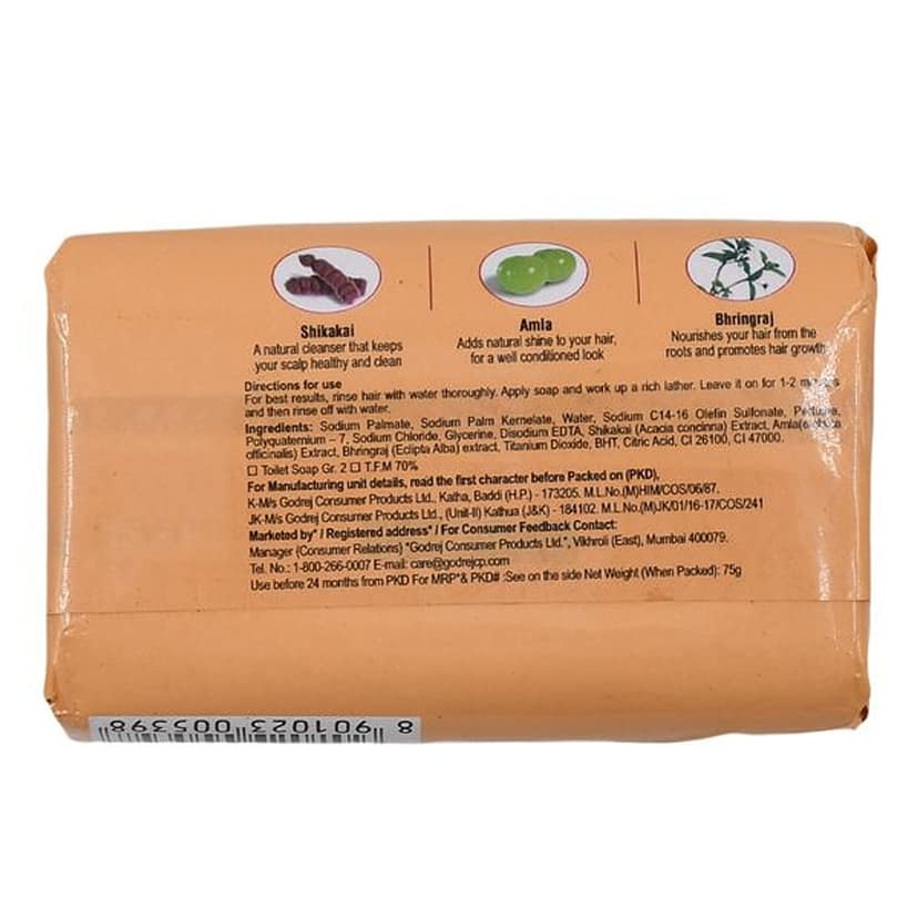 Godrej Shikakai - Amla And Bhringraj, 75 G view 2