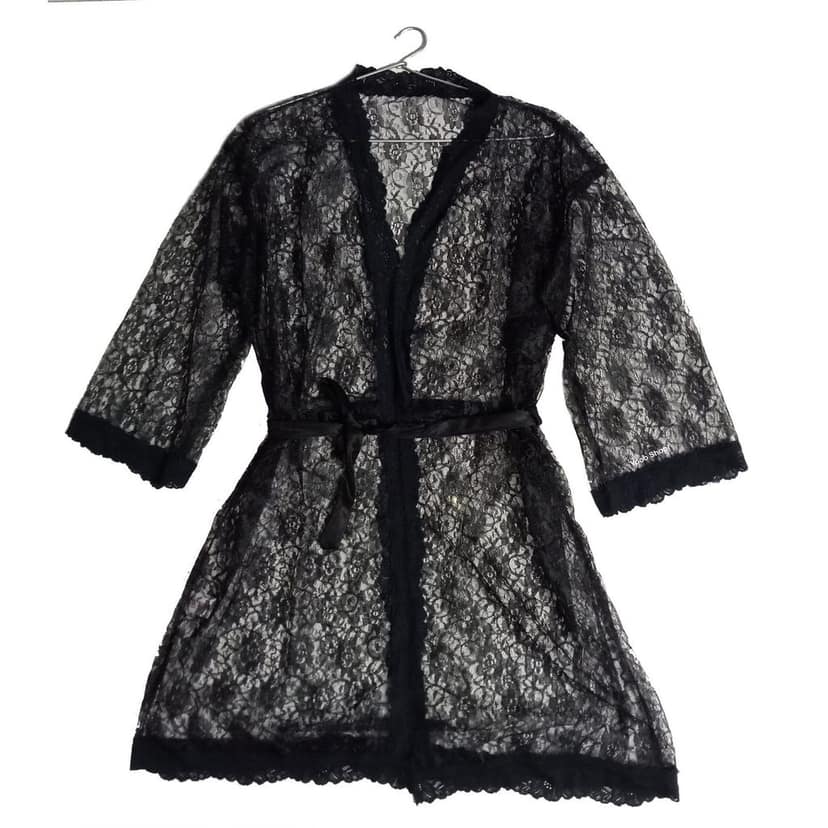 Babydoll dress lingerie Robe women Girls sleepwear short nighty