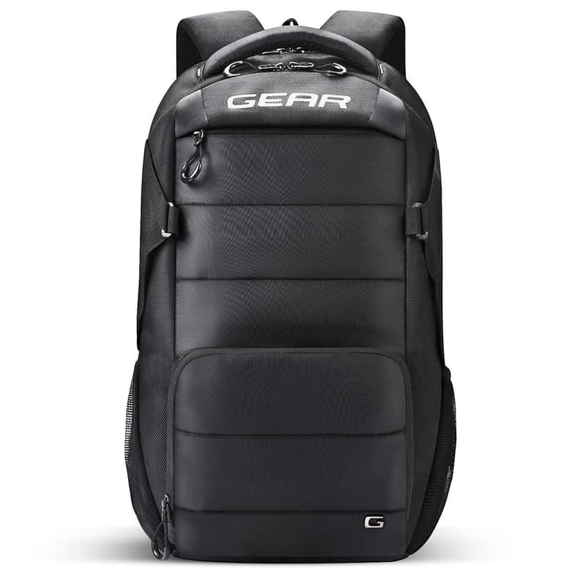 Aspire 19”/30L Large Water Resistant Laptop Backpack | Casual Backpack | Daypack | Travel Backpack | College Bag For Men/Women (Black)