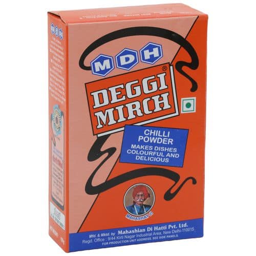 Mdh Powder - Deggi Mirch, 100 g Carton
