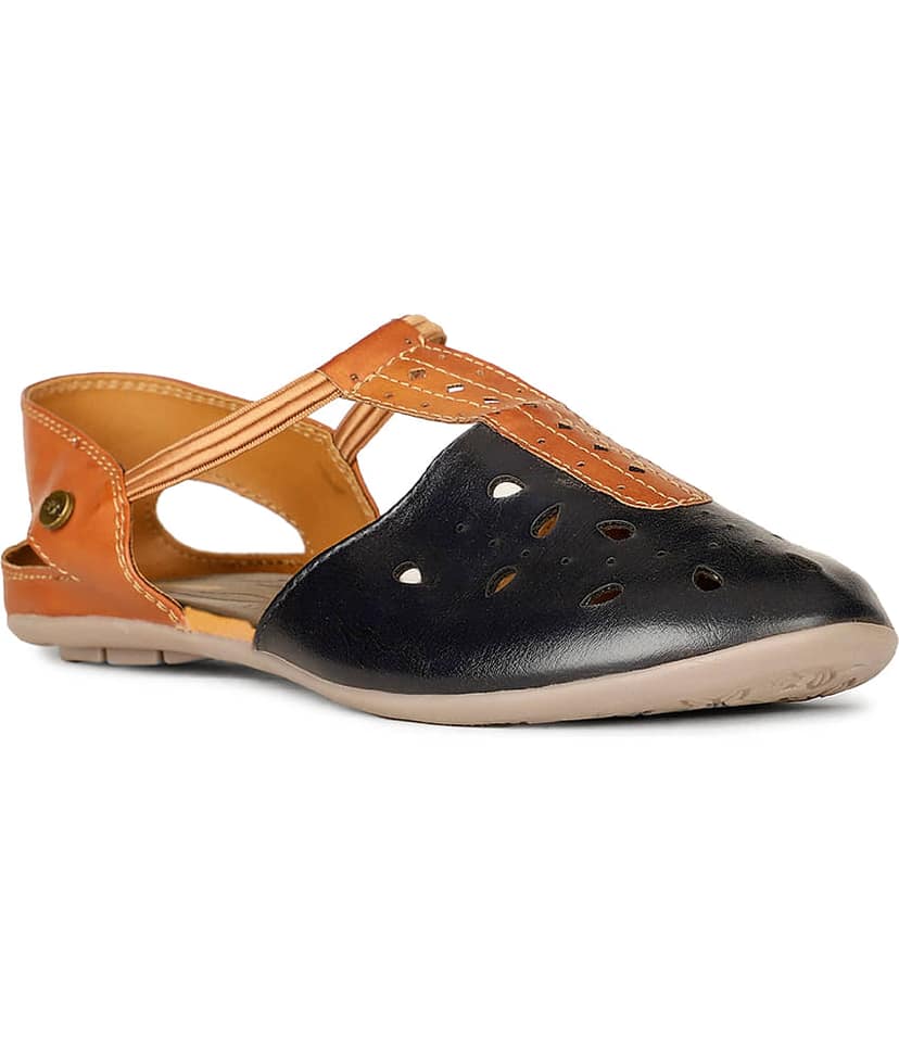 Bata Navy Women's Casual Ballerinas